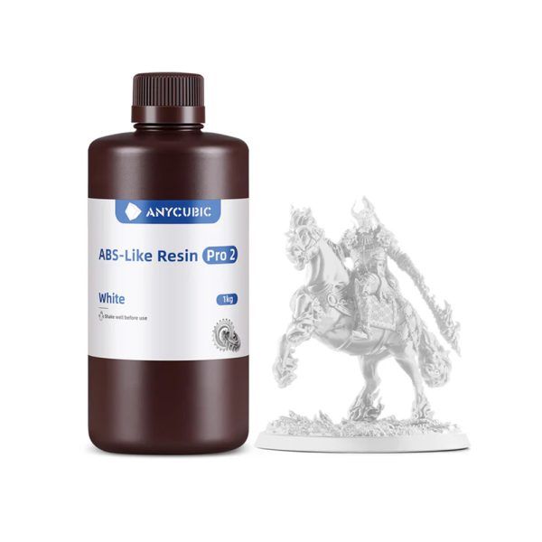 Resina ABS Like Pro 2 Anycubic color blanco 1kg