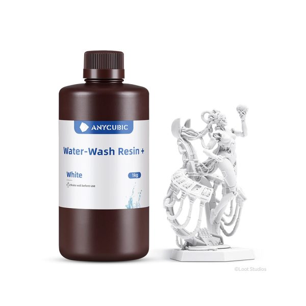 Resina Lavable en agua Anycubic color blanco 1kg