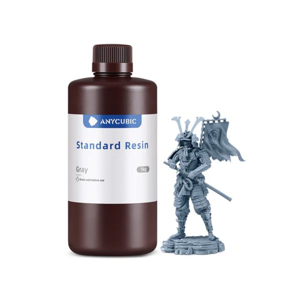 Resina Standard HD Anycubic color gris 1kg